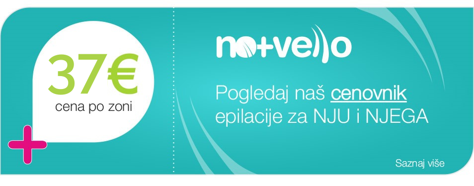 Epilacija / Cenovnik za Nju i Njega